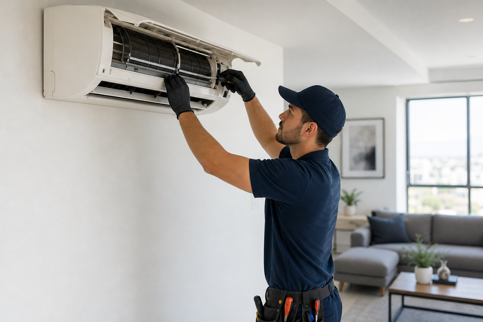Professional AC deep cleaning add-on