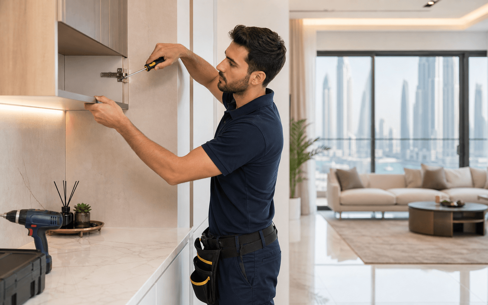 Handyman service Dubai Handyman service for a luxury Dubai home